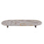 Xena Marble Footed Tray