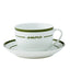 Osteria Ceramic Latte Cup & Saucer