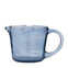 Lia Glass Measure Jug - Denim