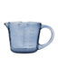 Lia Glass Measure Jug - Denim