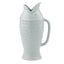 Fin Ceramic Fish Jug - Steel