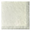 Embossed Paper Napkins - Silver + White