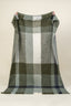 Kinloch Wool Throw - Spruce - Made in NZ