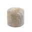 Laila Round Sheepskin Pouf