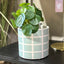 Lattice Pot - Light Blue