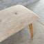 Lulu Ottoman Bench - Herringbone