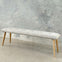 Lulu Ottoman Bench - Diamond Weave