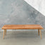 Lulu Ottoman Bench - Tan Leather