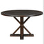 Mondrian Oak Dining Table - Dark Mammoth