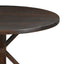 Mondrian Oak Dining Table - Dark Mammoth
