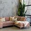 Madeleine Chaise Sofa - Cinnamon