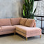 Madeleine Chaise Sofa - Cinnamon