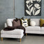 Madeleine Chaise Sofa - Cobblestone