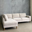 Madeleine Chaise Sofa - Cobblestone