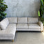 Madeleine Chaise Sofa - Cobblestone