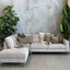 Madeleine Chaise Sofa - Cobblestone