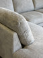 Madeleine Chaise Sofa - Cobblestone