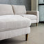 Madeleine Chaise Sofa - Cobblestone