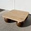 Makoto Travertine Coffee Table