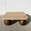 Makoto Travertine Coffee Table