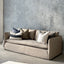 Maria Slipcover Sofa - Brown