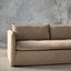 Maria Slipcover Sofa - Brown