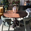 Mondrian Oak Dining Table - Dark Mammoth