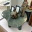 Netta Marble Side Table - Green