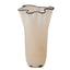 Jarvis Tall Vase - Ivory + Black