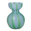 Bobbi Glass Vase - Sky + Emerald