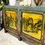 Original Chinese Sideboard - Blue Pictorial