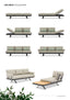 Orlando Outdoor 3 Seater Sofa