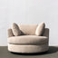 Palazzo Swivel Armchair - Encore Marshmallow