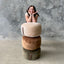 Poke Round Stool - Natural