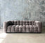 Puff Sofa - Graphite Velvet