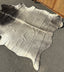 Cowhide - Black + Grey