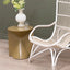 Vista Hourglass Side Table - Mustard