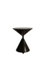 Vista Hourglass Side Table - Dark Earth