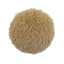 Pelaje Faux Fur Round Cushion - Sand