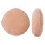 Lava Round Velvet Cushion - Blush