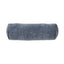 Lava Bolster Velvet Cushion - Steel