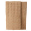 Vera Quilted Velvet Throw - Taupe