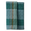Vivian Quilted Throw - Blue Check