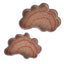 Shell Woven Tray - Set of Two