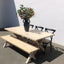 Shaker Dining Table - Flax 180cm