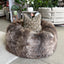 Sheepskin Beanbag - Natural Black