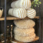 Pelaje Faux Fur Round Cushion - Sand