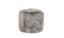 Sheepskin Round Ottoman - Shortwool - Smoke Grey