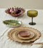 Hazel Olive Coupe Glass - Set of 2