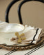 Orla Napkins - Ivory + Black